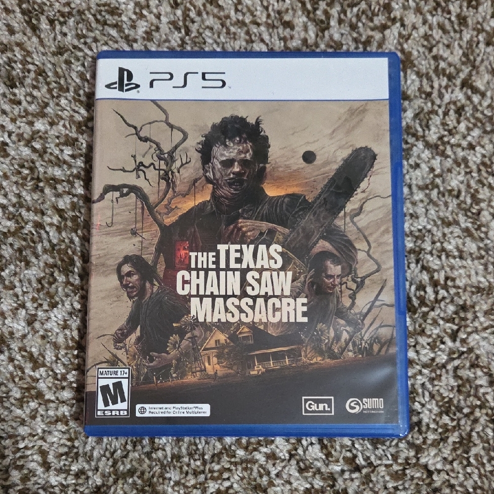The Texas Chain Saw Massacre Game - Blue Case